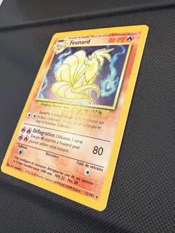 Carte Pokemon Feunard 12/102 Holo Edition 2 Set de Base Wizards Francaise - Image 2