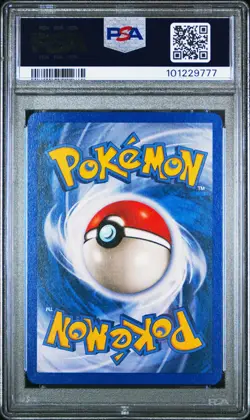 2002 POKEMON EXPEDITION #47 FERALIGATR-REVERSE FOIL PSA 9 - Image 2