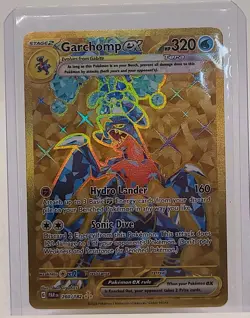 Garchomp ex 260/182 (Hyper Rare Gold Secret) Paradox Rift Near Mint Pokemon TCG - Image 1
