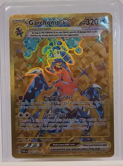 Garchomp ex 260/182 (Hyper Rare Gold Secret) Paradox Rift Near Mint Pokemon TCG - Image 2