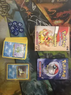 Pokemon LockDown Theme Deck WOTC Vintage Fossil 1999 Complete Box Muk - Image 1