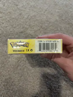 1999 Pokemon Base Set Zap! Theme Deck Vintage WOTC FACTORY SEALED - Image 4
