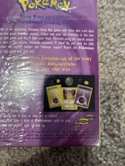 1999 Pokemon Base Set Zap! Theme Deck Vintage WOTC FACTORY SEALED - Image 5