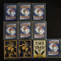 10 Lot Pokemon TCG Chinese TAG TEAM GX HOLO Rare Charizard Gengar Umbreon -FI38 - Image 2
