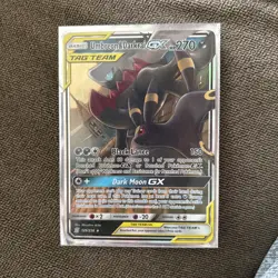 Pokemon TCG Umbreon & Darkrai GX Sun & Moon Holo NM Rare - Image 1