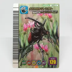 065-A Eupatorus eupatorus The King of Beetle Mushiking Weedle Card Game - Image 1
