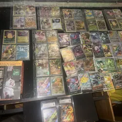 My Pokemon collection With binders and 80 full art cards. Old basketball cards 2 - Image 3