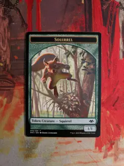 MTG Card: Shapeshifter // Squirrel Double-sided Token - Image 2