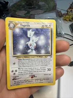 Pokemon TCG Neo Genesis Togetic #16/111 Unlimited Holo Rare Card - Image 1