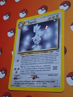 Pokemon TCG Togetic Holo Rare Card Neo Genesis 16/111 Nm - Image 2