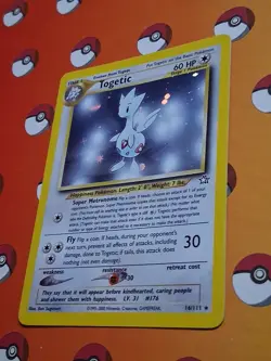 Pokemon TCG Togetic Holo Rare Card Neo Genesis 16/111 Nm - Image 3