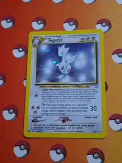 Pokemon TCG Togetic Holo Rare Card Neo Genesis 16/111 Nm - Image 4