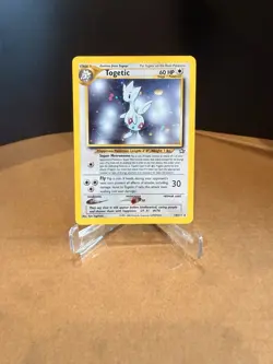 Pokemon TCG Neo Genesis Togetic #16/111 Unlimited Holo Rare Card - Image 1
