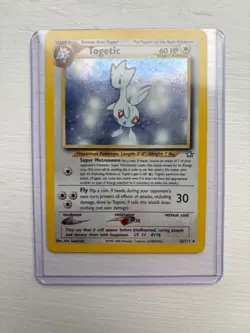 NM Togetic Holo Pokemon Card 16/111 Neo Genesis Unlimited TCG WOTC Near Mint - Image 1