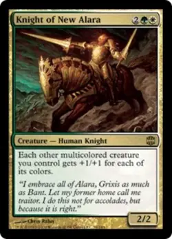 1x Knight of New Alara Heavy Play MTG Magic - Kid Icarus - - Image 1