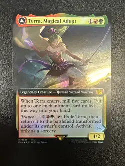 Terra, Magical Adept (Extended Art) Final Fantasy Foil 0511 NM JL - Image 1