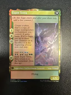 Terra, Magical Adept (Extended Art) Final Fantasy Foil 0511 NM JL - Image 2