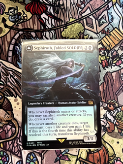 Sephiroth, Fabled SOLDIER (Extended Art) Foil Final Fantasy NM - Image 1