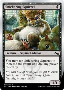 4 x Snickering Squirrel (068/216) - Unstable - Common - Image 1