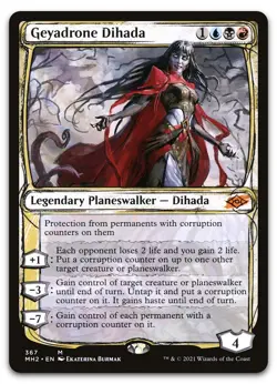 Geyadrone Dihada (Showcase) #367 (NM) Modern Horizons 2 MH2 Magic MTG - Image 1