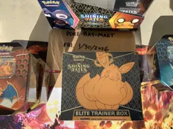 Pokemon TCG Shining Fates Elite Trainer Box ETB Factory Sealed - Image 1