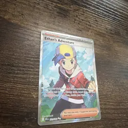 Pokemon TCG Ethans Adventure 221/182 Destined Rivals Full Art Pack Fresh Nm - Image 3