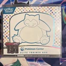 Scarlet Violet 151 Pokemon Center Elite Trainer Box ETB Sealed - Image 1