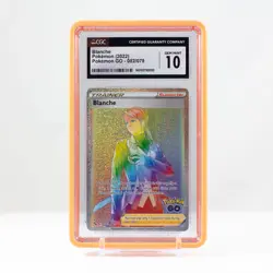 Pokemon Blanche Rainbow #082 Pokemon GO 2022 - CGC 10 GEM MINT - Image 1