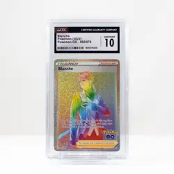 Pokemon Blanche Rainbow #082 Pokemon GO 2022 - CGC 10 GEM MINT - Image 2