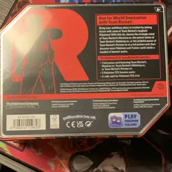 Pokemon TCG: Team Rocket Tin - Mewtwo ex - Sealed Box - Promo & Boosters - Image 2