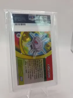 Topps 2004 Pokemon Advanced Challenge Foil Cascoon Psa 7 - Image 2