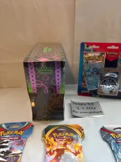 Large Sealed Pokemon Lot, mixed sets, boosters, Blister, Shrouded Elite Trainer - Image 3