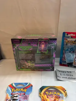 Large Sealed Pokemon Lot, mixed sets, boosters, Blister, Shrouded Elite Trainer - Image 4