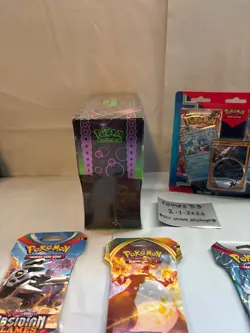 Large Sealed Pokemon Lot, mixed sets, boosters, Blister, Shrouded Elite Trainer - Image 5
