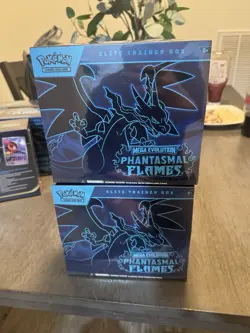 Pokemon Mega Evolution Phantasmal Flames ETB Sealed | Lot Of 2 - Image 1