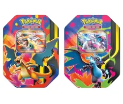 Pokemon TCG Mega Charizard ex Tins - SET OF 2 - PRE-SALE Ships ~ 2/20/2026 - Image 1