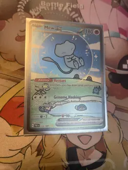 Pokemon TCG Bubble Mew alt art EX Paldean Fates - Image 3