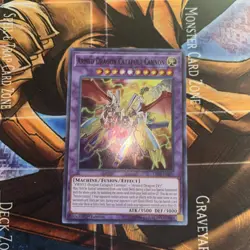 YuGiOh! Armed Dragon Catapult Cannon LED2-EN021 1st Edition Super Rare NM - Image 2