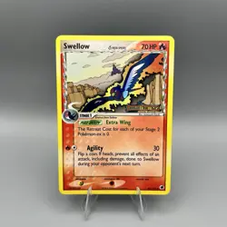 Pokemon TCG Swellow (Delta Species) 40/101 Dragon Frontiers Reverse Holo Stamped - Image 1