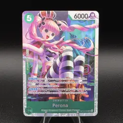 Perona OP14-033 SR | NM | The Azure Sea's Seven | One Piece TCG | English - Image 1