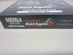 Godzilla Card Game: MONSTERS RAID AGAIN Booster Set Box Sealed New 12 Packs - Image 2