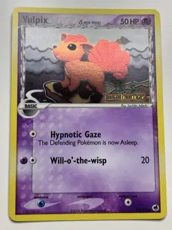 Vulpix 70/101 Reverse Holo Stamped Pokemon Card 2006 Dragon Frontiers LP+ - Image 1