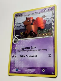 Vulpix 70/101 Reverse Holo Stamped Pokemon Card 2006 Dragon Frontiers LP+ - Image 3