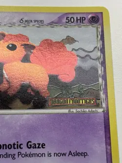 Vulpix 70/101 Reverse Holo Stamped Pokemon Card 2006 Dragon Frontiers LP+ - Image 4