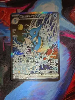 Kingdra ex 131 Sv: Scarlet & Violet Promo Cards Holo Promo Shrouded Fable SIR NM - Image 1