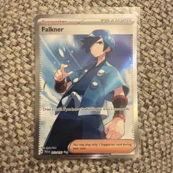 Pokemon Falkner 251/193 Ultra Rare Full Art Holo Trainer Card NM - Image 1
