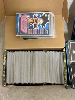 Dragon Ball Z Card Lot with Collectors Tin And Box - 900+ Cards - Image 2