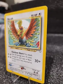 Pokemon TCG Neo Revelation Ho-Oh Card 18/64 MINT - Image 4