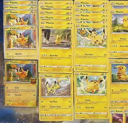 Pikachu Card Lot (25) Pokemon Tcg - Many Sets - XY SM SWSH SV + Raichu - Image 3