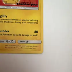 Pokemon TCG Ash's Pikachu SM109 Promo Card Regular Finish 2017 Basic - Image 3